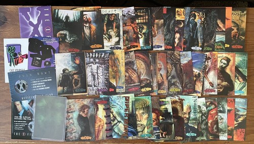 X-Files VHS Promo Cards Complete Master Set of 42 RARE & Fight The Future +MORE - Picture 18 of 18