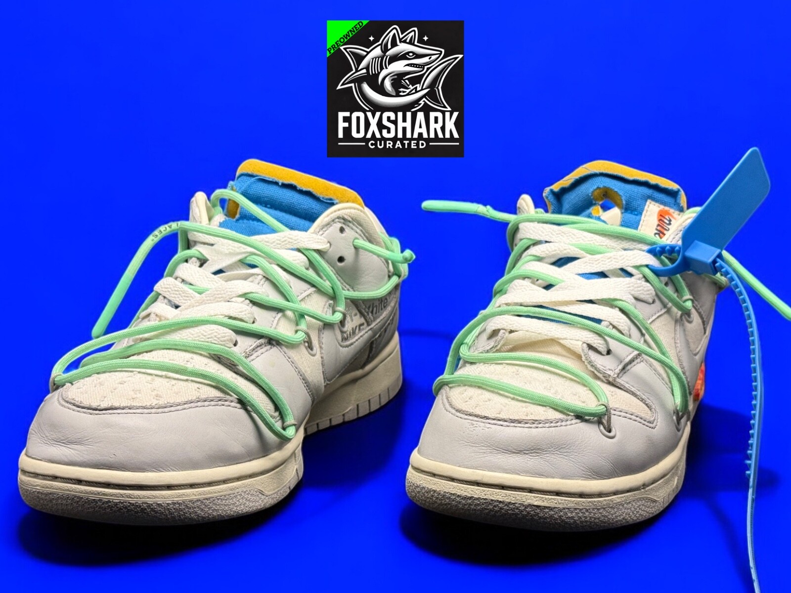 OFF WHITE X NIKE Taglia 9M Nike Off White x Dunk Low 'Lotto 26 di 50' DM1602 116