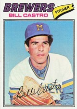 Bill Castro 1977 TOPPS Baseball Card #528