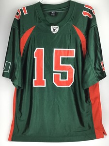 vintage miami hurricanes jersey