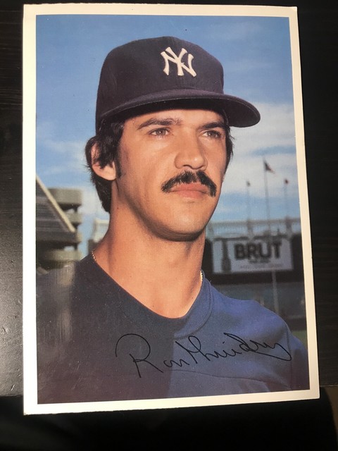 Vintage 1981 Topps Baseball 5x7 Big Card Ron Guidry New York Yankees 