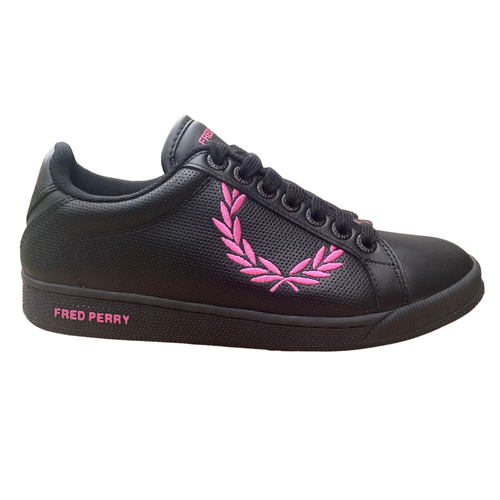 fred perry black trainers