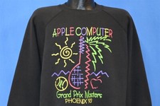 vtg 90s APPLE COMPUTER PENN GRAND PRIX MASTERS TENNIS PHOENIX 1993 SWEATSHIRT XL