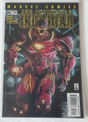 Invincible Iron Man #52 : Marvel Comics : May 2002