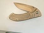 MTech Bronze Color Linerlock - 7 1/2" open, 4" closed, 3 1/2" Blade — photo 5