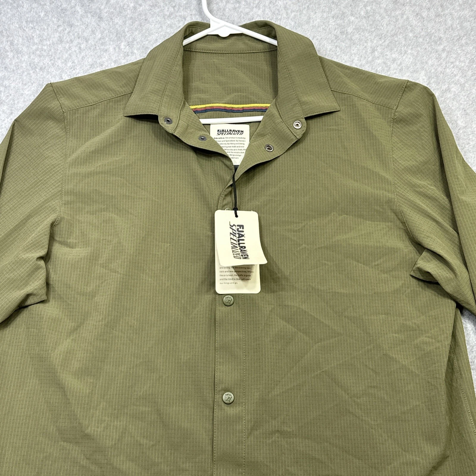 fjallraven specialized sf sun biking hiking adventure shirt