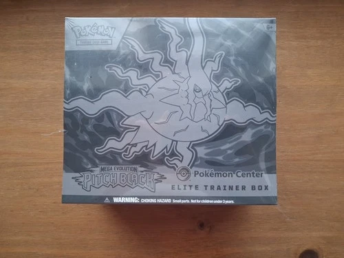 Pokemon TCG Pokemon Center Pitch Black Elite Trainer Box ETB New *SMALL TEAR*