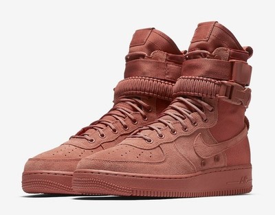 Nike MEN'S SF AF1 Special Field Air Force 1 High Dusty Peach SIZE 8 BRAND NEW
