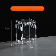 Acrylic Transparent Reptile Terrarium Breeding Box Turtle Cage Nano Arboreal Tar