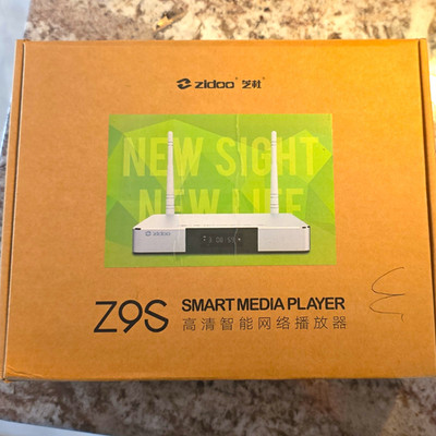 Zidoo Z9S 4K 2160p HDR10 3D Android Media Player 16GB Wi-Fi Ethernet HDMI