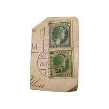 Luxembourg, Grand Duchess Charlotte, 1926-1935, used, 60c And 15c