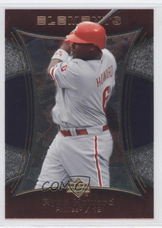 2007 Upper Deck Elements Ryan Howard #73 0f4