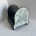 Vintage 35rpm Record Holder ~ Holds 50 Records ~ Paint By Number Design — photo 8