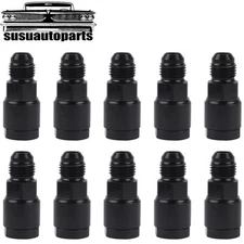 10PCS 6AN Male to 3/8 Fuel Rail Adapter EFI Fitting Quick Disconnect Screw On