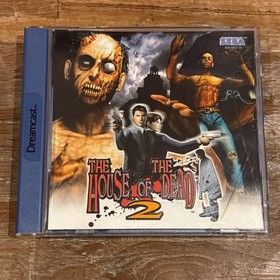 SEGA Dreamcast gun controller HKT-7800 +  House Of The Dead 2 Game Bundle