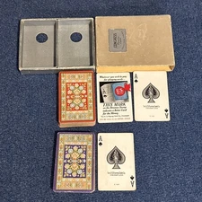 Congress- U.S. Playing Card Co. Double Deck Playing Cards  Felted Box