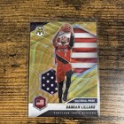 Damian Lillard 2020-21 Panini Mosaic Gold Wave T-Mall SP #93 Trailblazers Bucks 