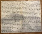 Civil War Letter 1862 Camp Gilmore, Bounty, John Morgan Campaign