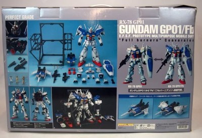 PG RX-78GP01/Fb Gundam GP01/Fb 0083 1/60 Stardust Memory Model Kit 