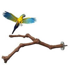 Parrot Perches,Natural Birdcages Stands Birds Perch Climbing Paw Types-A