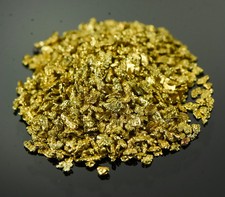 Alaskan Yukon Gold Rush Nuggets #25 Mesh 5 GRAMS OF CLEAN GOLD FLAKES. 5561.67 per troy oz