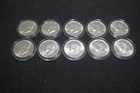 LOT OF ( 10 ) UNCIRCULATED 40% SILVER 1976 ( S ) KENNEDY HALF DOLLARS FAST SHIP