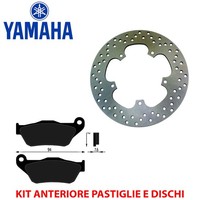 Satz BremsbelÄGe UND Bremsscheiben Vorne Yamaha X-MAX 250 (SG16) NO Abs...