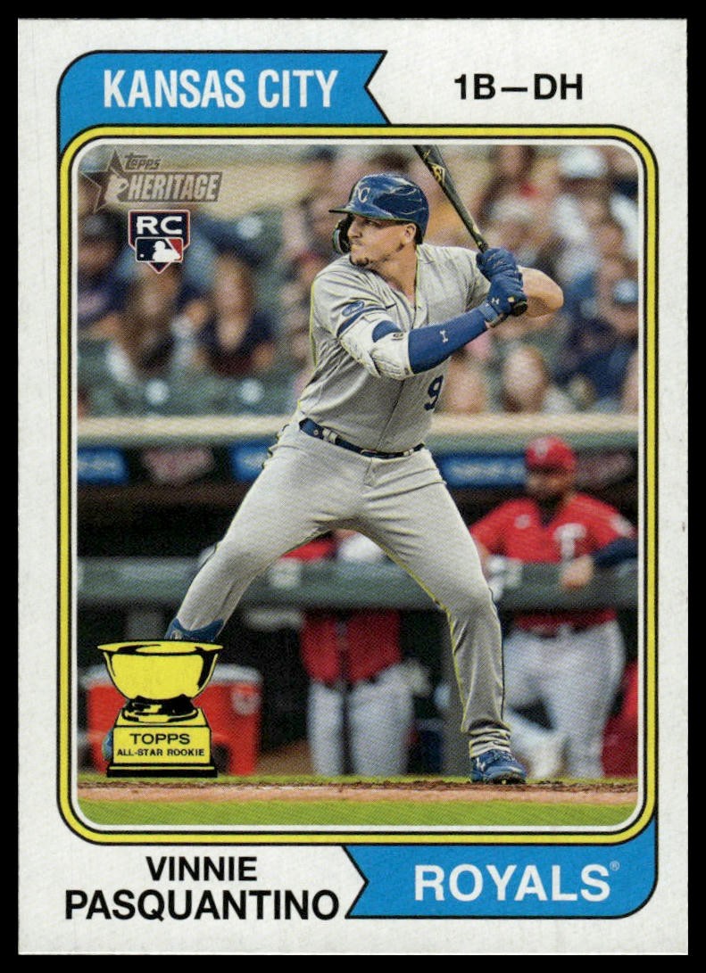 2023 Topps Heritage #150 Vinnie Pasquantino