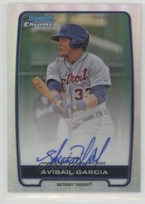 2012 Bowman Chrome Prospects Refractor 375/500 Avisail Garcia #BCA-AG Auto 1h1