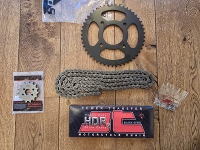 SYM NHT 125 2019-2025 HEAVY DUTY CHAIN SPROCKET KIT 15T FRONT 49T