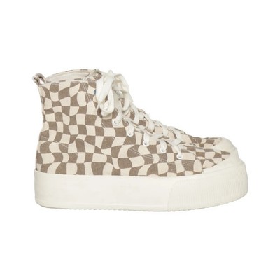 Pull & Bear, Canvas Sneaker, Größe: 40, Beige/Braun, Damen #coI