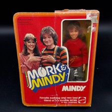 Vintage MORK & MINDY “MINDY” Talking Action Figure Pam Dawber - Mattel - w/ BOX!