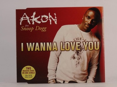 AKON FT SNOOP DOGG I WANNA LOVE YOU (J37) 2 Track CD Single including Picture Sl