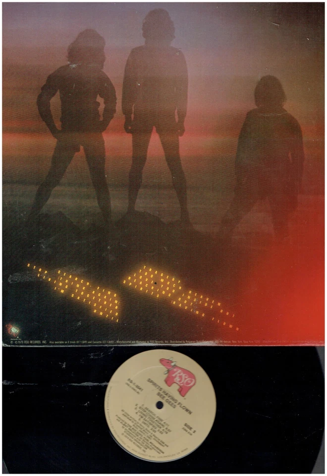 BEE GEES SPIRITS HAVING FLOWN 1979 VINYL  ALBUM PICTURE INNER MERCHANDISE FLYER - Image 2 of 3