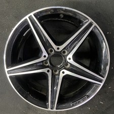 Front AMG Mercedes-benz Machined Black E-class OEM Wheel 18” 2017-2020 85538