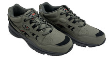 Propet Stability Walker M2034 Men's Walking Shoes Gray Leather Upper Size 12M