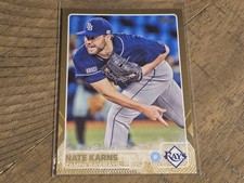 2015 Topps Update #US330 Nate Karns Gold SP #/2015 Nmmt