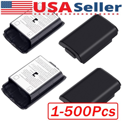 #ad AA Battery Back Cover Case Shell Pack For Xbox 360 Wireless Controller Black Lot $245.00