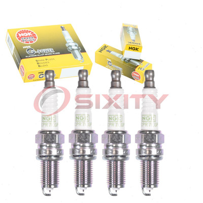4 pcs NGK G-Power Spark Plugs for 2012-2017 Fiat 500 1.4L L4 - Engine Kit bg