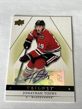 2013-14 Upper Deck Trilogy Jonathan Toews Auto
