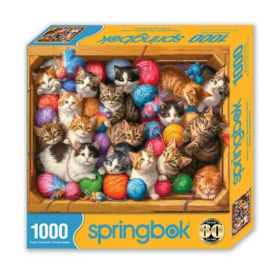 Kittens Galore 1000 Piece Jigsaw Puzzle Springbok New