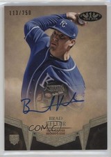 2019 Topps Tier One Break Out 113/250 Brad Keller #BA-BKE Rookie Auto RC h3r