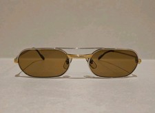 Vintage Cartier Must Platinum Sunglasses 55  ...