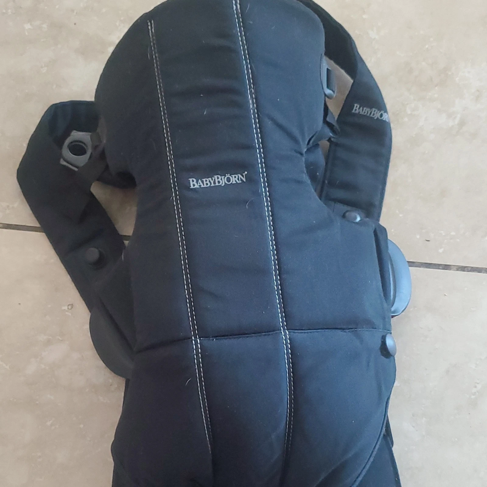 BabyBjörn Baby Carrier Mini Black Cotton Machine Washable Adjustable