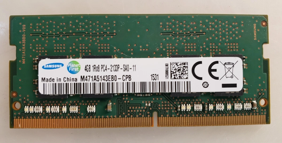 Samsung DDR4 SDRAM 4 GB Capacity per Module Memory (RAM) for sale