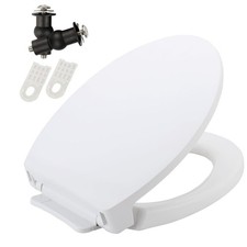 SS113/SS114 Toilet Seat Replacement for TOTO Elongated White