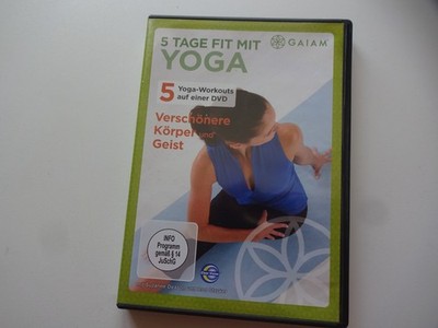 DVD / Gaiam / 5 Tage Fit mit Yoga '' Verschönere Körper und Geist
