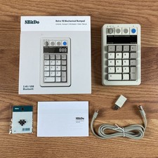 8BitDo Retro 18 Mechanical Numpad with Calculator Mode 2.4G / USB / Bluetooth