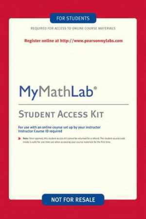 MyMathLab: Student Access Kit - Printed Access Code - New a - Picture 1 of 1