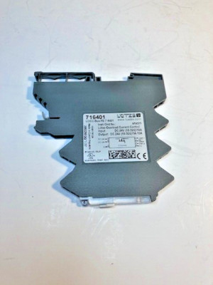 LUTZE LUETZE LOCC-BOX-FB 7-6401 OVERLOAD CURRENT CONTROL 716401 LOAD MONITORING